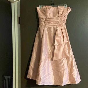 Pink Tea-Length Formal Dress (*check description regarding size!)